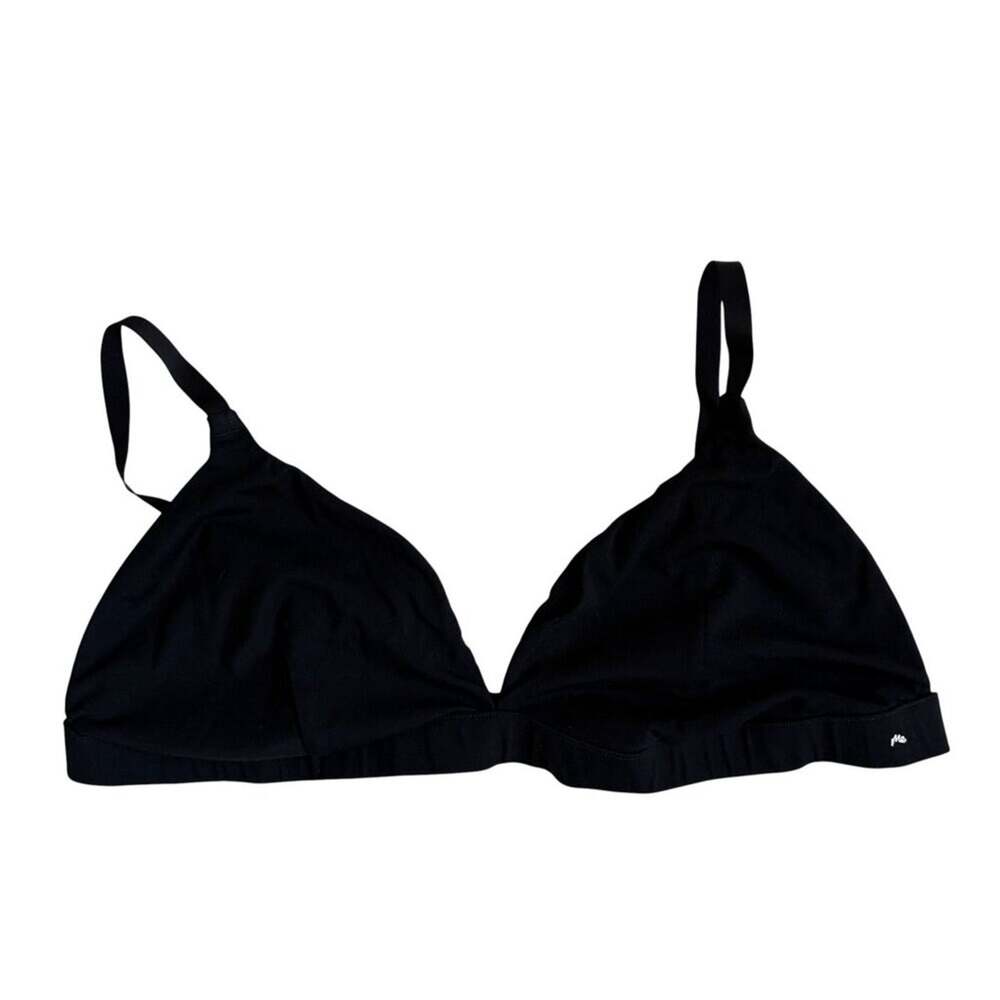 MeUndies Modal Triangle Bralette (Black) - 2XL